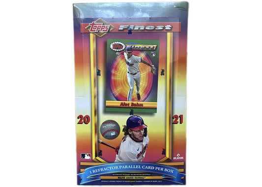 2021 Topps Finest Flashback Baseball Box